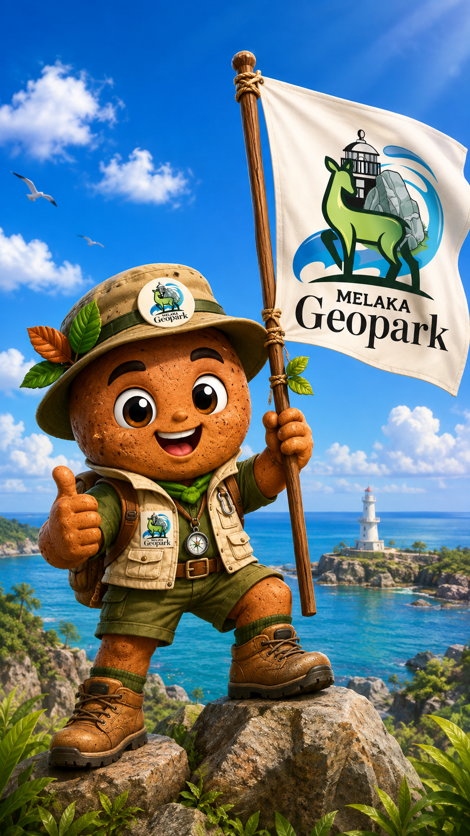 Melaka Geopark - geosite landscape
